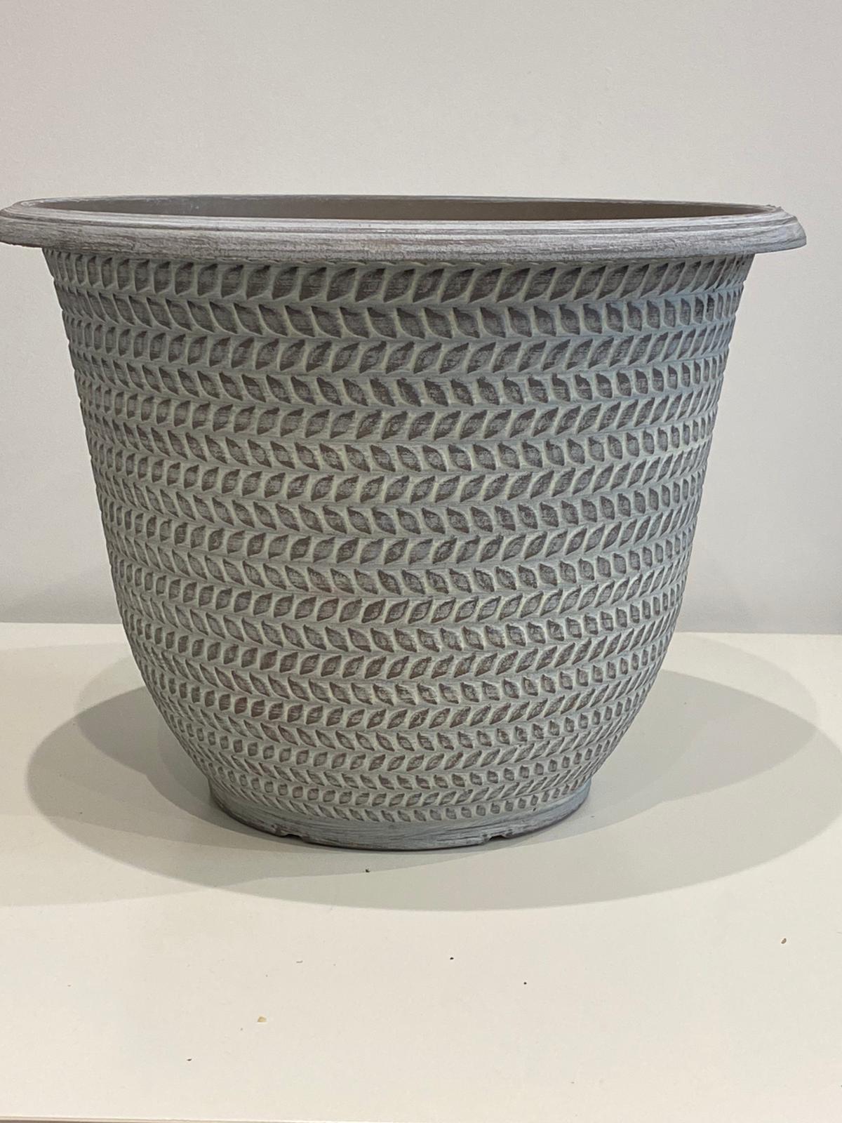 Empty Plastic Plant Pots
