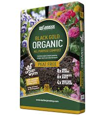 Black Gold Organic Compost 50L (2 for £25.00)