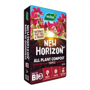 New Horizon Peat Free Multi-Purpose Compost 50L (2 for £14)